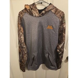 Realtree Camo Hoodie Pull Over Sweater Size Medium
